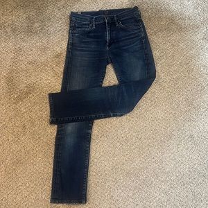 Citizens Of Humanity Agnes Mid Rise Slim Straight Denim Jeans